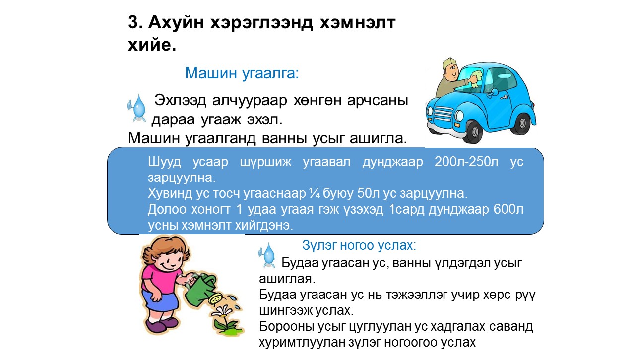 Усны ухаалаг хэрэглээ – "Гүний ус"ХХК Өмнөговь аймаг